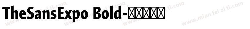 TheSansExpo Bold字体转换
